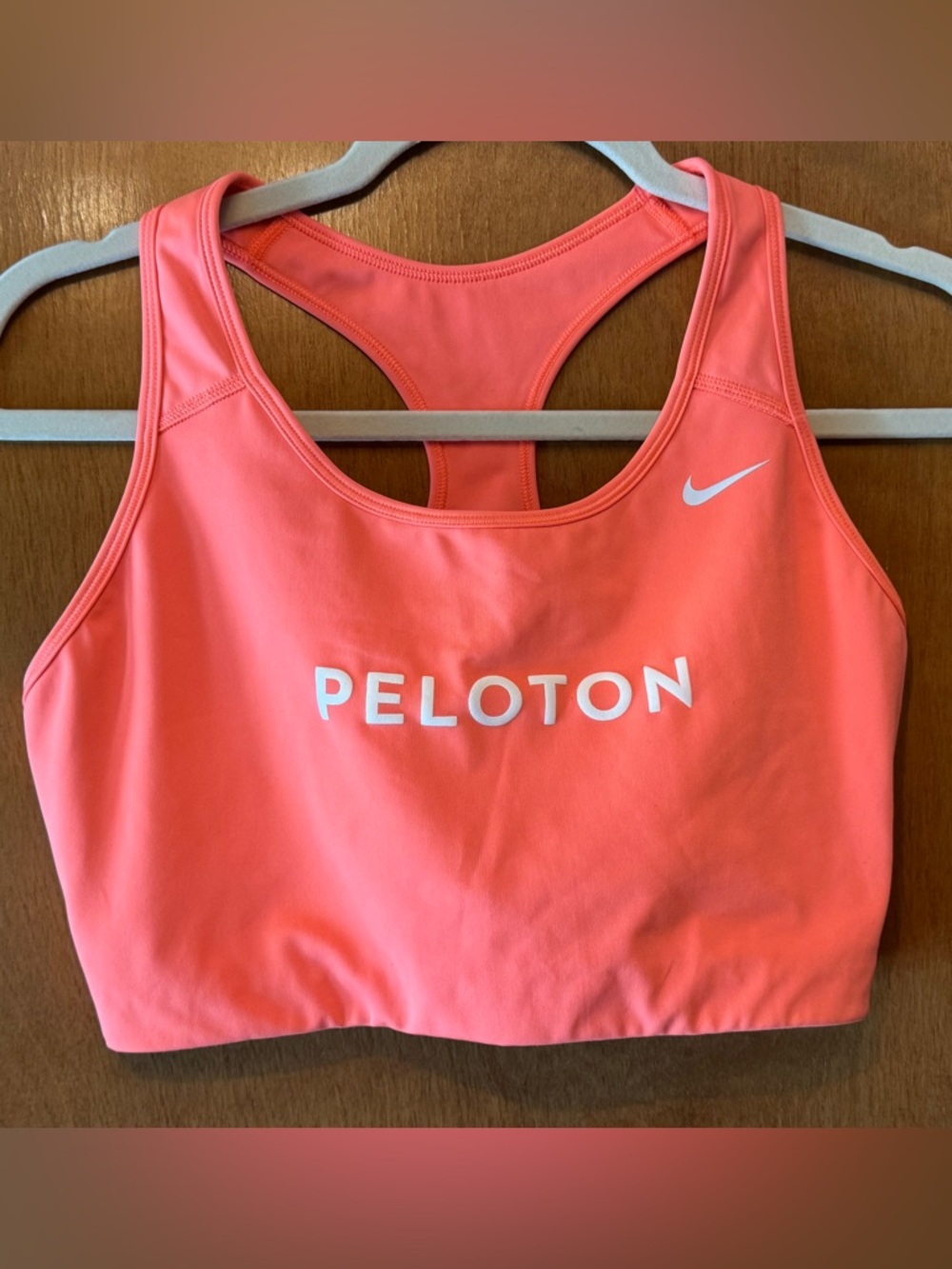 Peloton x Nike Coral Pink Sports Bra XXL Dri-Fit
